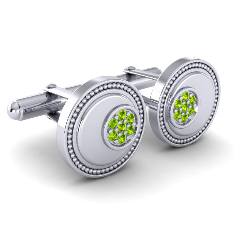 Peridot Cufflinks