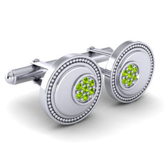 Peridot Cufflinks