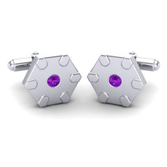 Amethyst Cufflinks