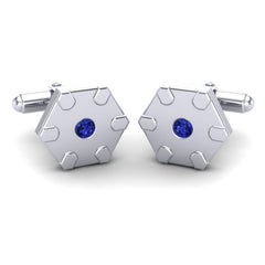 Blue Sapphire Cufflinks