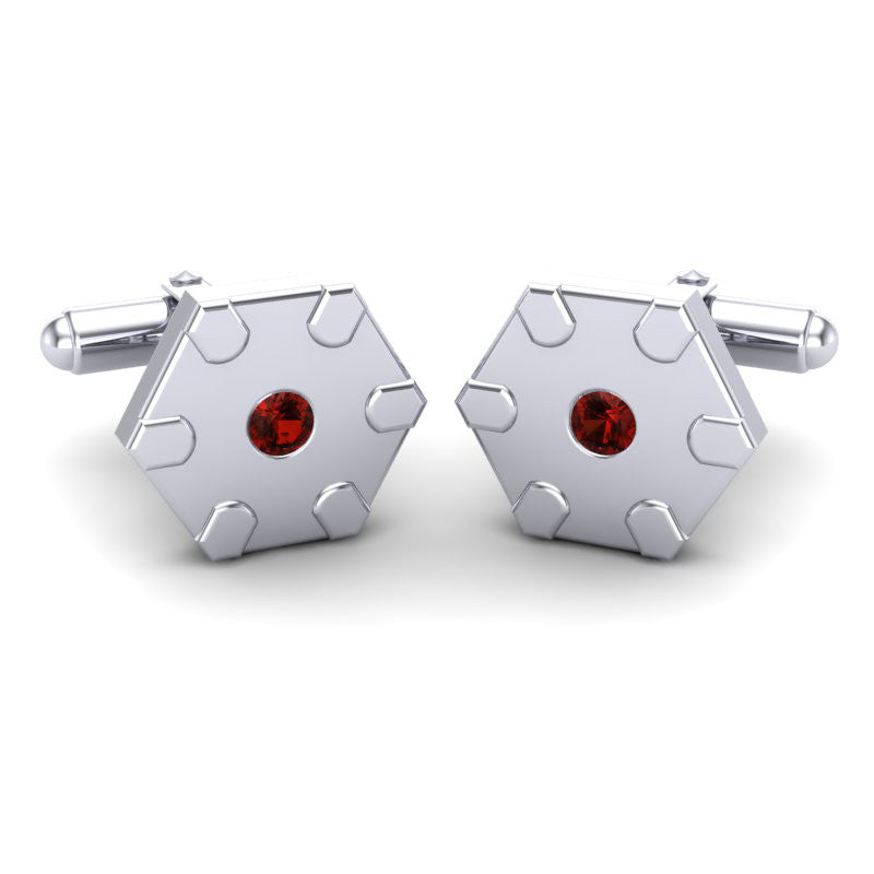 Garnet Cufflinks