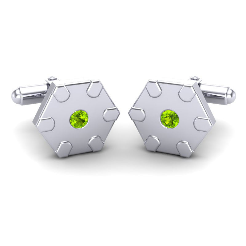 Peridot Cufflinks