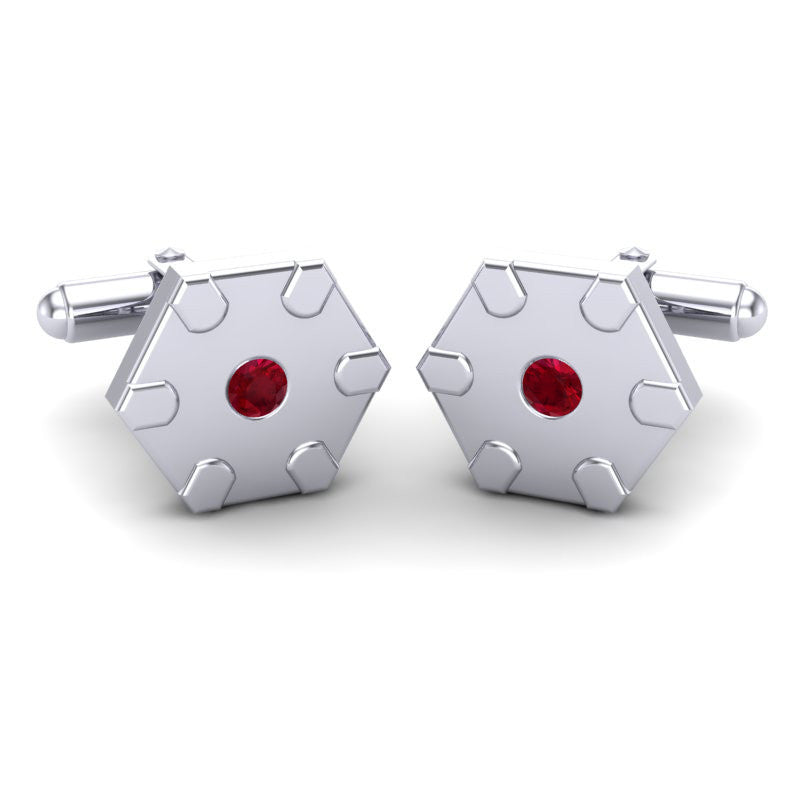 Ruby Cufflinks