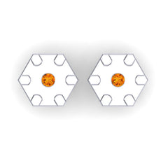 Citrine Cufflinks