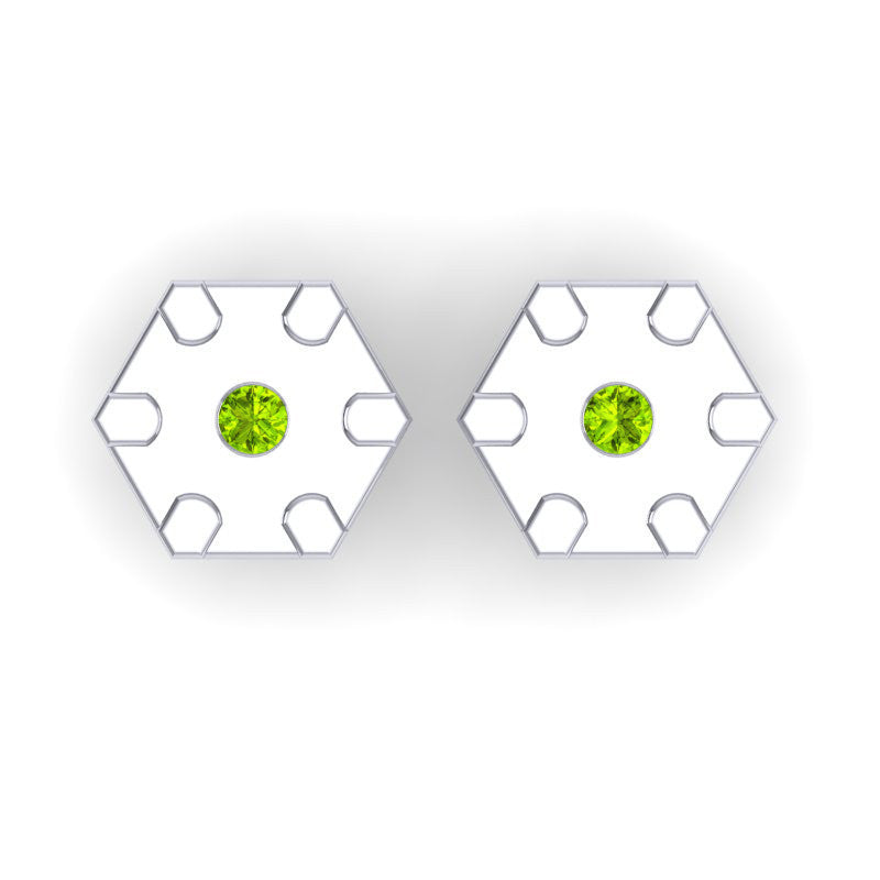 Peridot Cufflinks