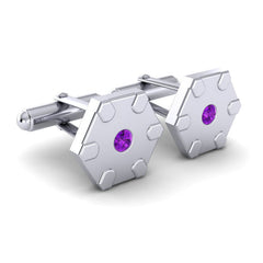 Amethyst Cufflinks