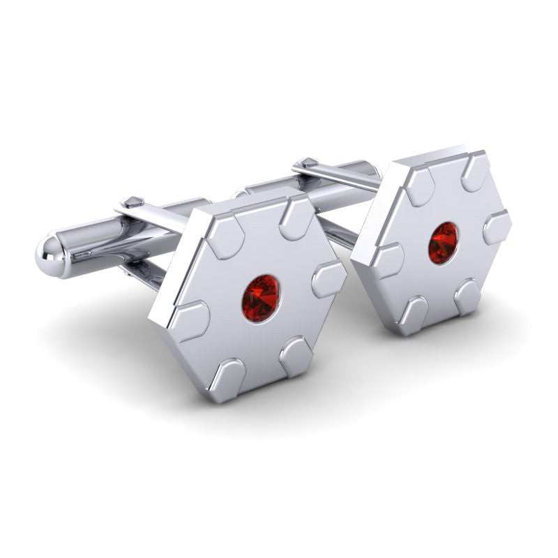 Garnet Cufflinks