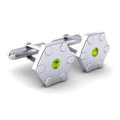 Peridot Cufflinks