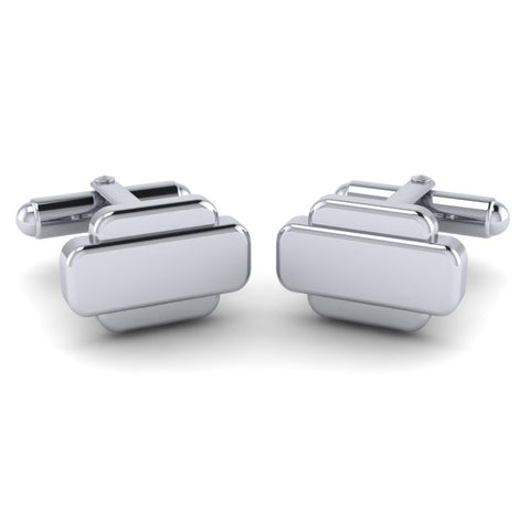 All-Metal Cufflinks