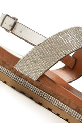 Mila slip on 2 dia straps flatform