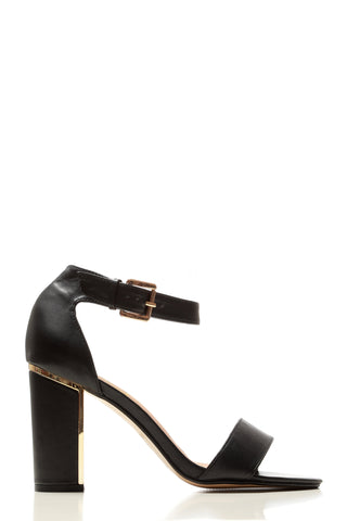 Naomi crossover ankle strap sandal