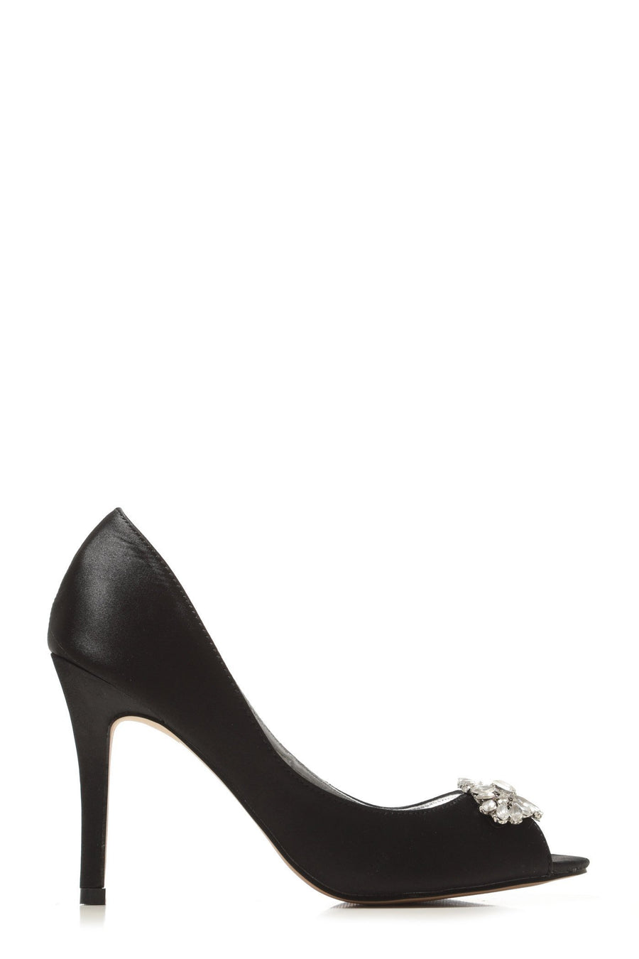 Shea shea diamante broach peep toe sandal
