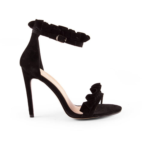 Sasskia frilled anklestrap sandal