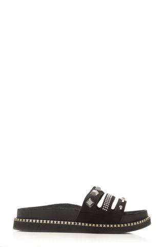 Blanka studded detail slider