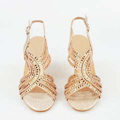 Enna strappy open toe jewel sandal