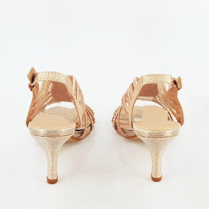 Enna strappy open toe jewel sandal
