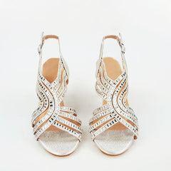 Enna strappy open toe jewel sandal