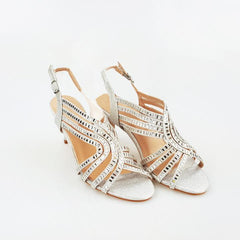 Enna strappy open toe jewel sandal