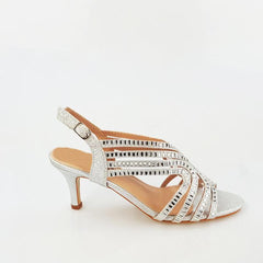 Enna strappy open toe jewel sandal