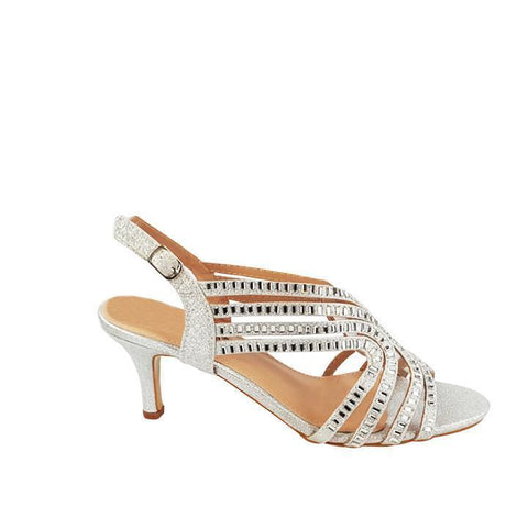 Enna strappy open toe jewel sandal