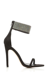 Carmel diamante band ankle strap sandal