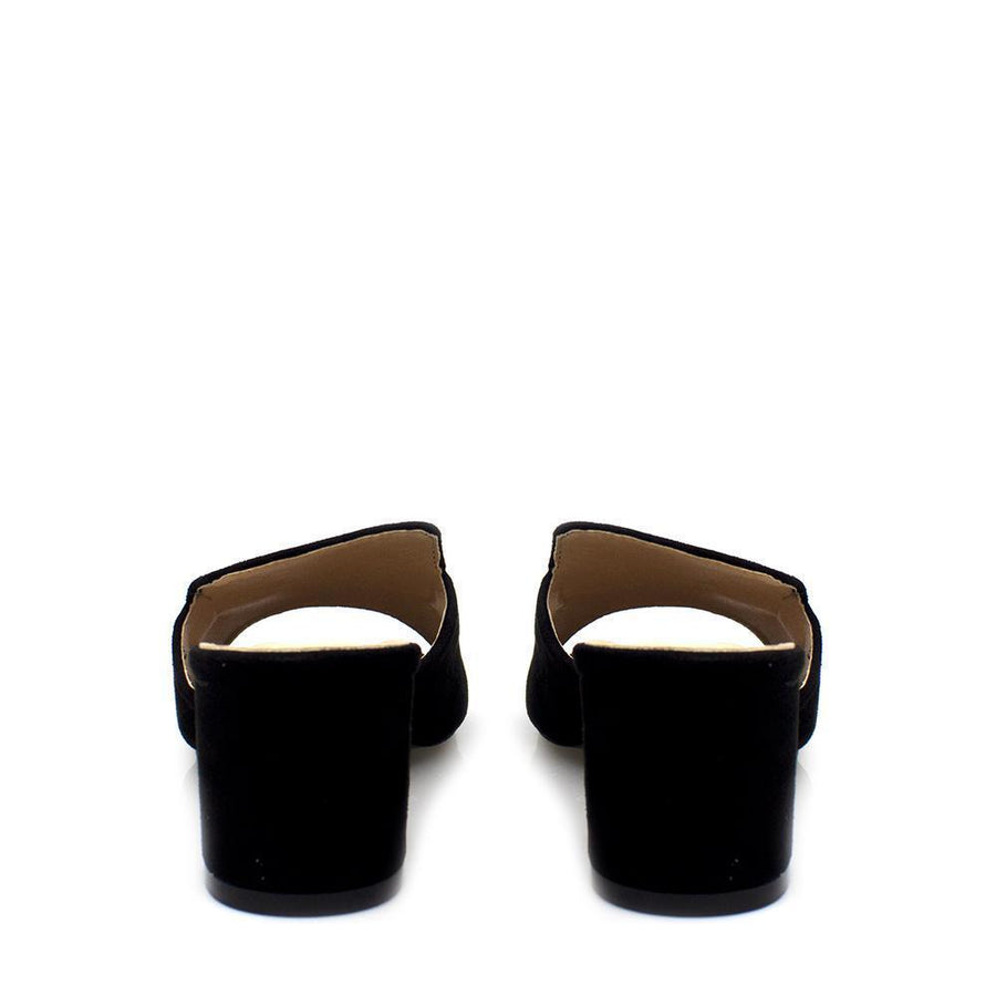 Kaia chunky heel slip on mule
