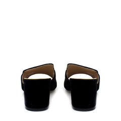 Kaia chunky heel slip on mule