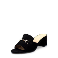 Kaia chunky heel slip on mule