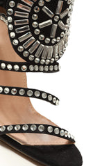Lexi gladiator diamante & gems sandal