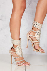 Lexi gladiator diamante & gems sandal