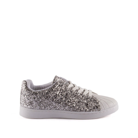 EMMA lace up padded collar trainer