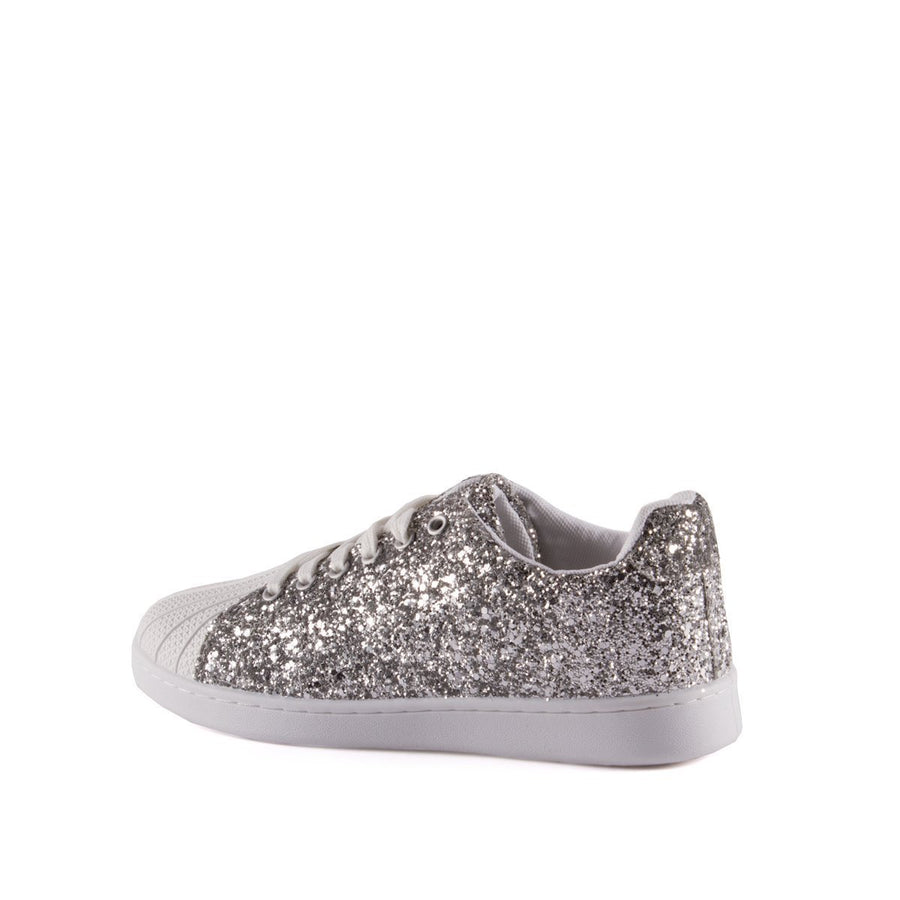 EMMA lace up padded collar trainer