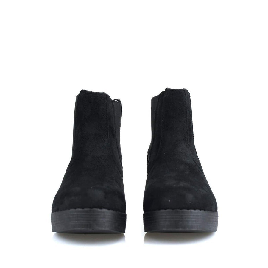 BLACK SUEDETTE