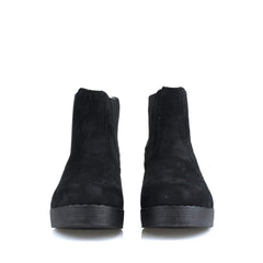 BLACK SUEDETTE