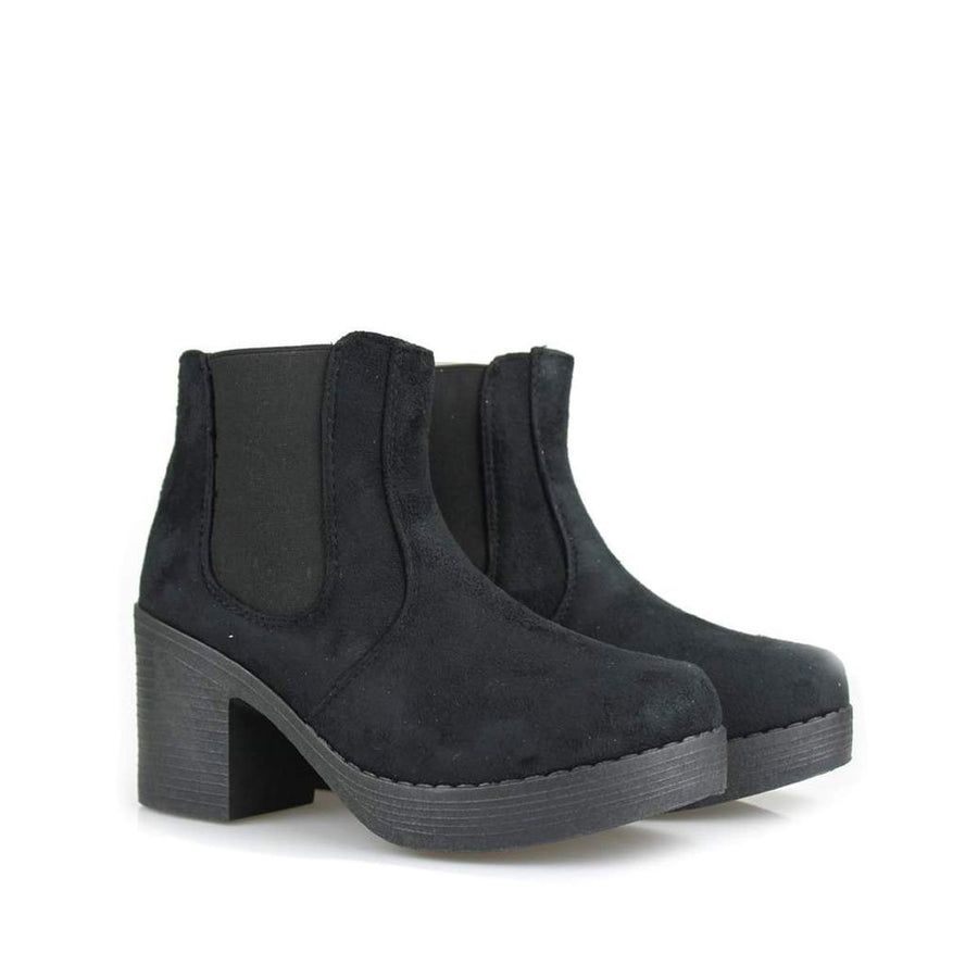 BLACK SUEDETTE