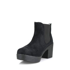 BLACK SUEDETTE