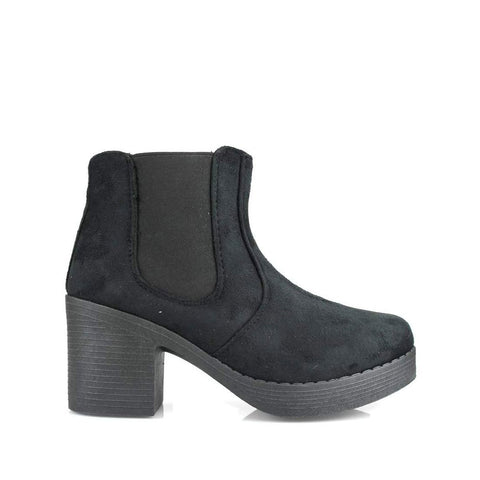 BLACK SUEDETTE