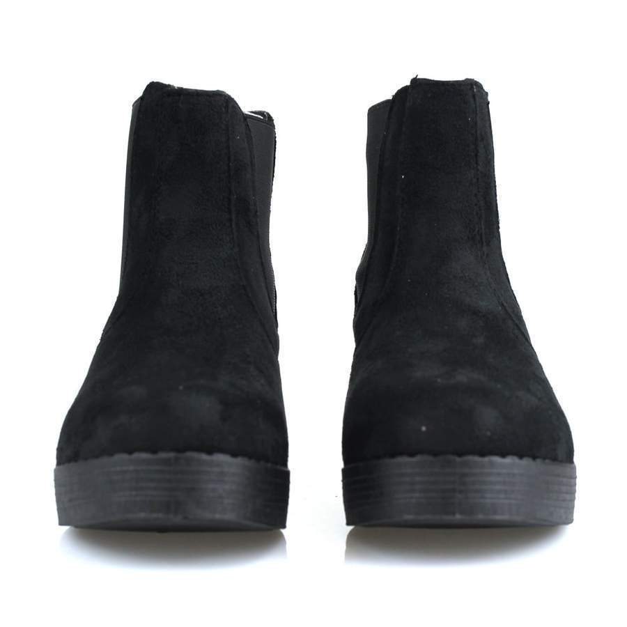 BLACK SUEDETTE