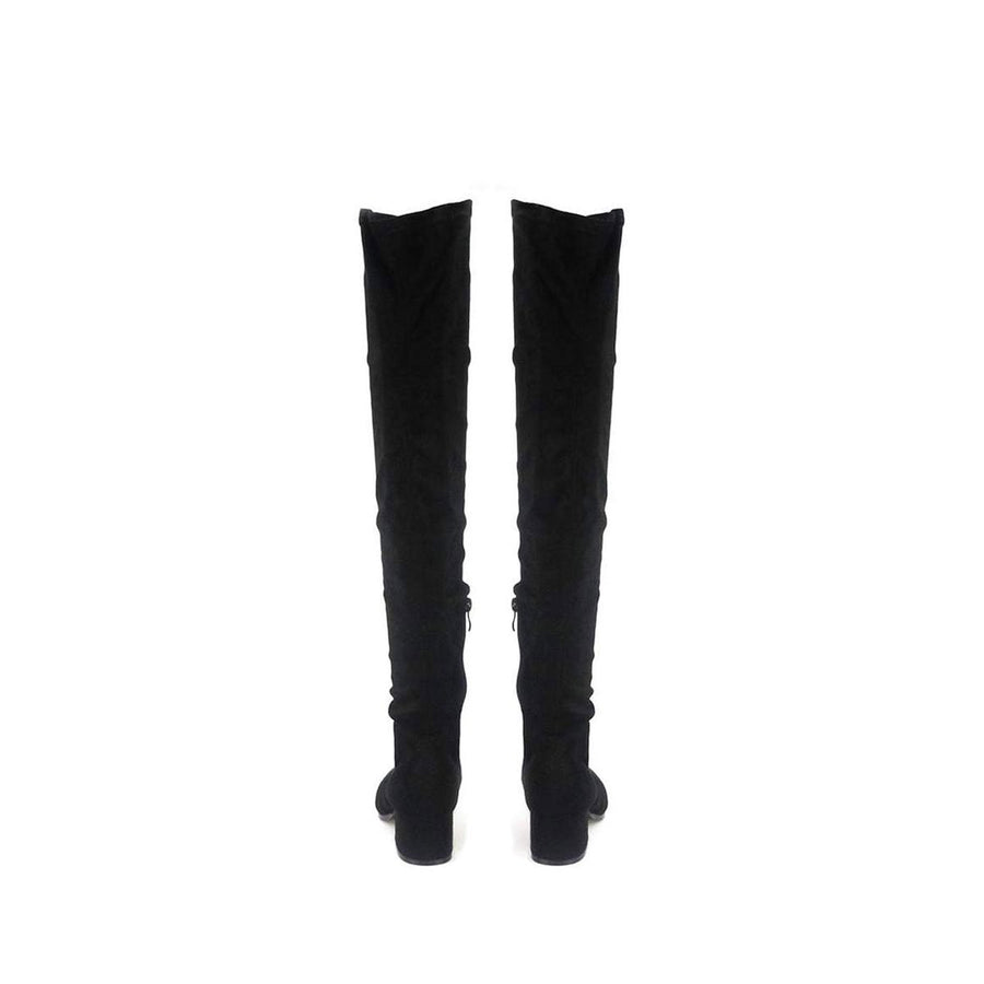 BLACK SUEDETTE