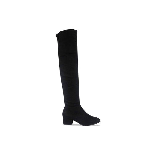 BLACK SUEDETTE
