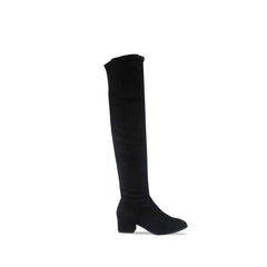 BLACK SUEDETTE