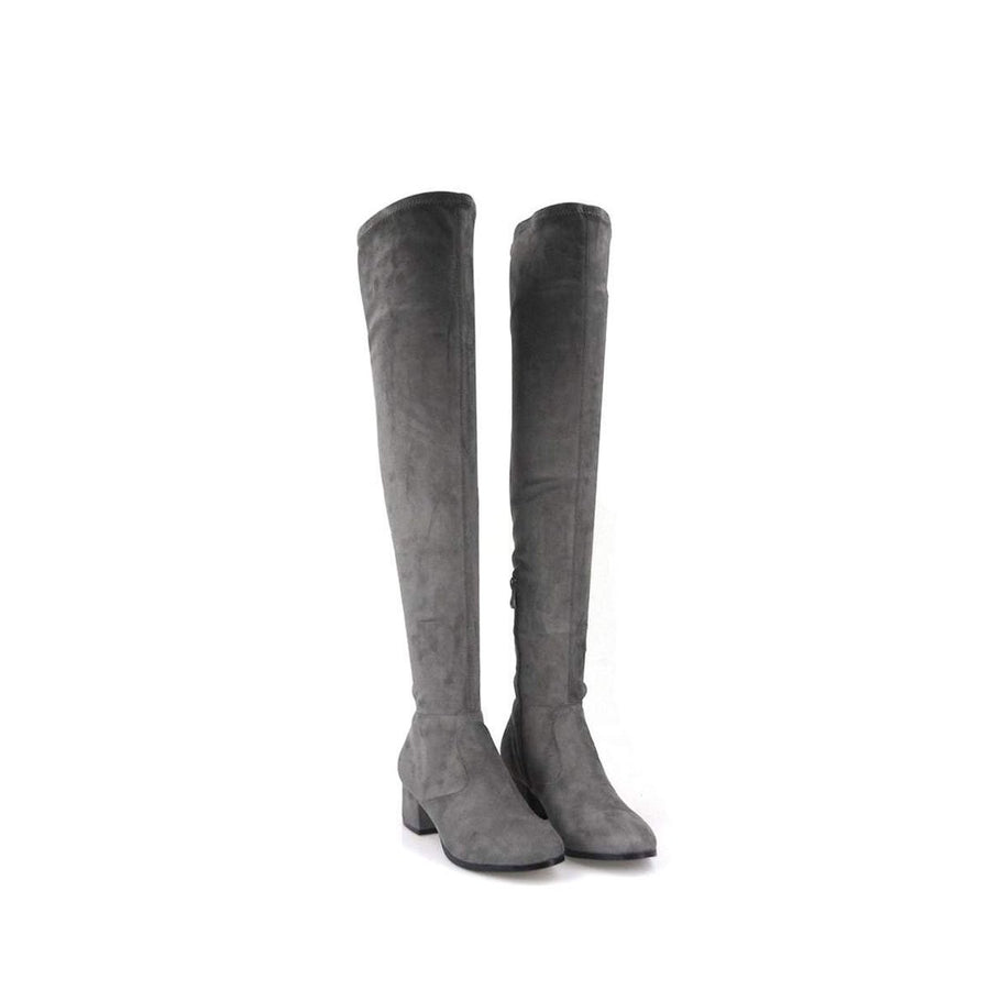 GREY SUEDETTE
