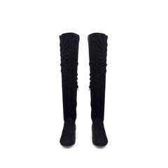 BLACK SUEDETTE