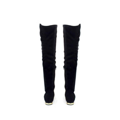 BLACK SUEDETTE