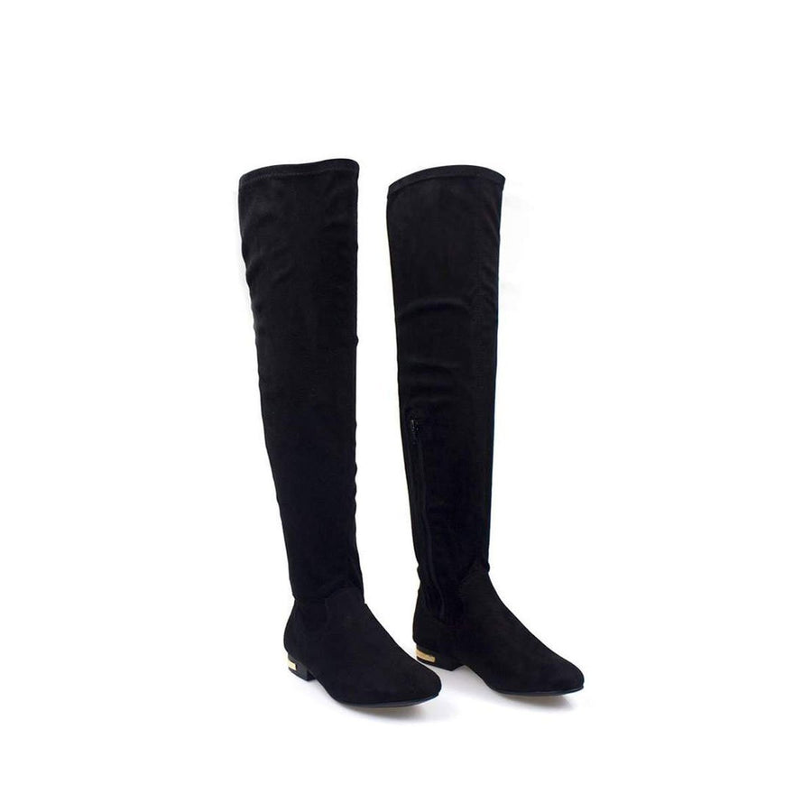 BLACK SUEDETTE