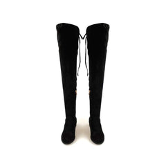 BLACK SUEDETTE