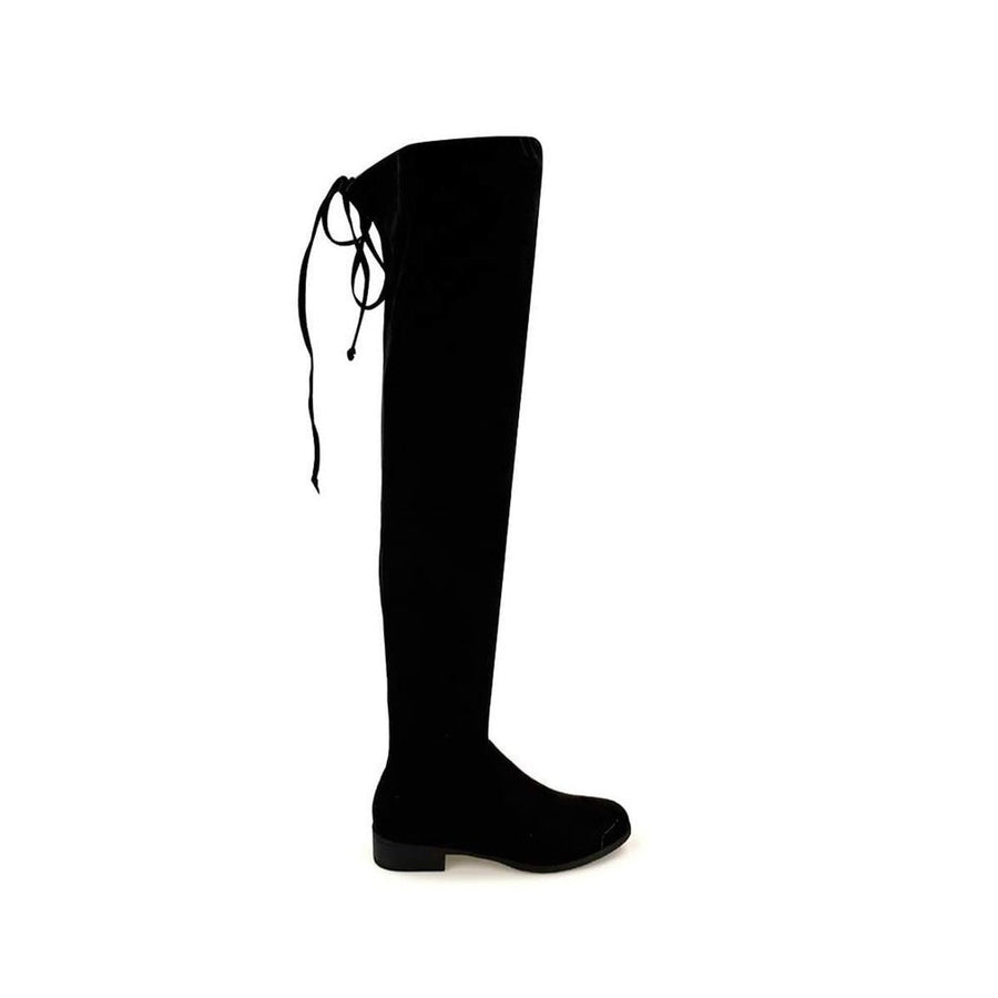 BLACK SUEDETTE