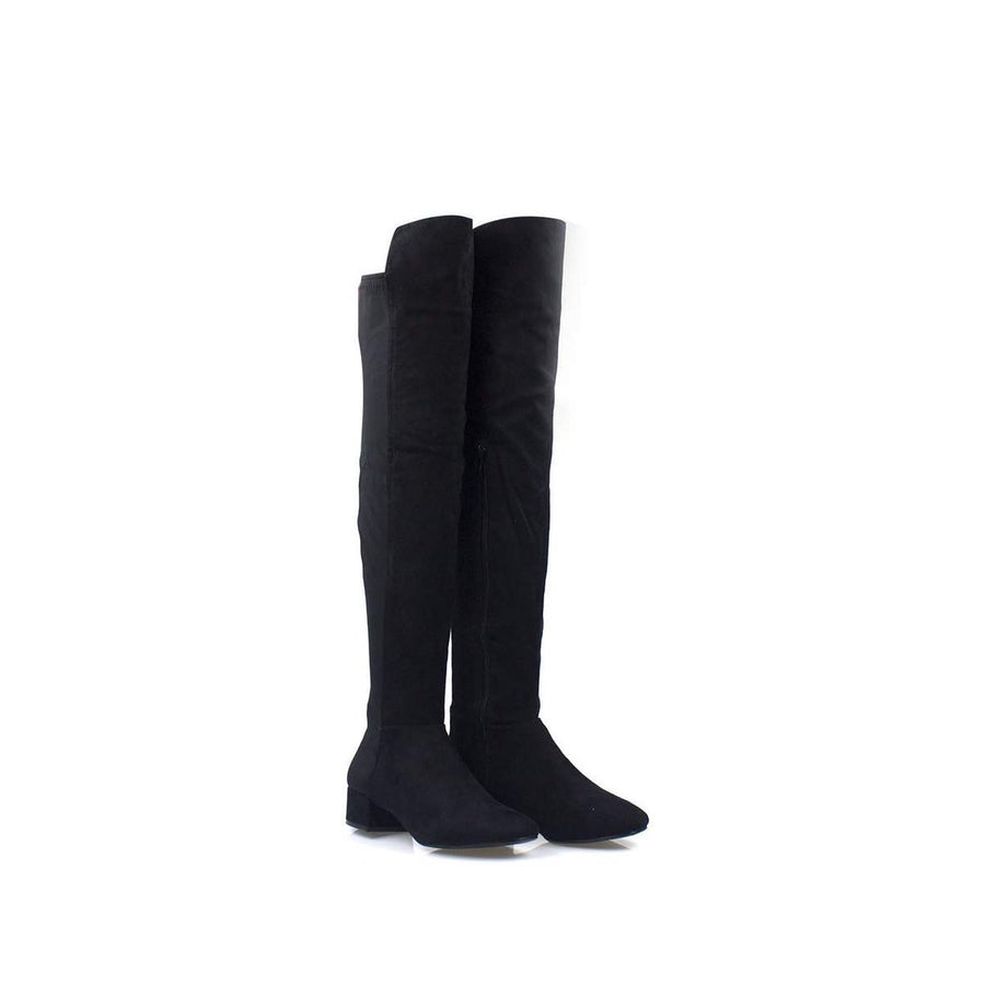 BLACK SUEDETTE