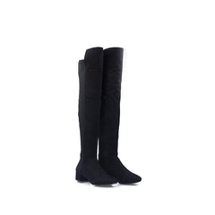 BLACK SUEDETTE