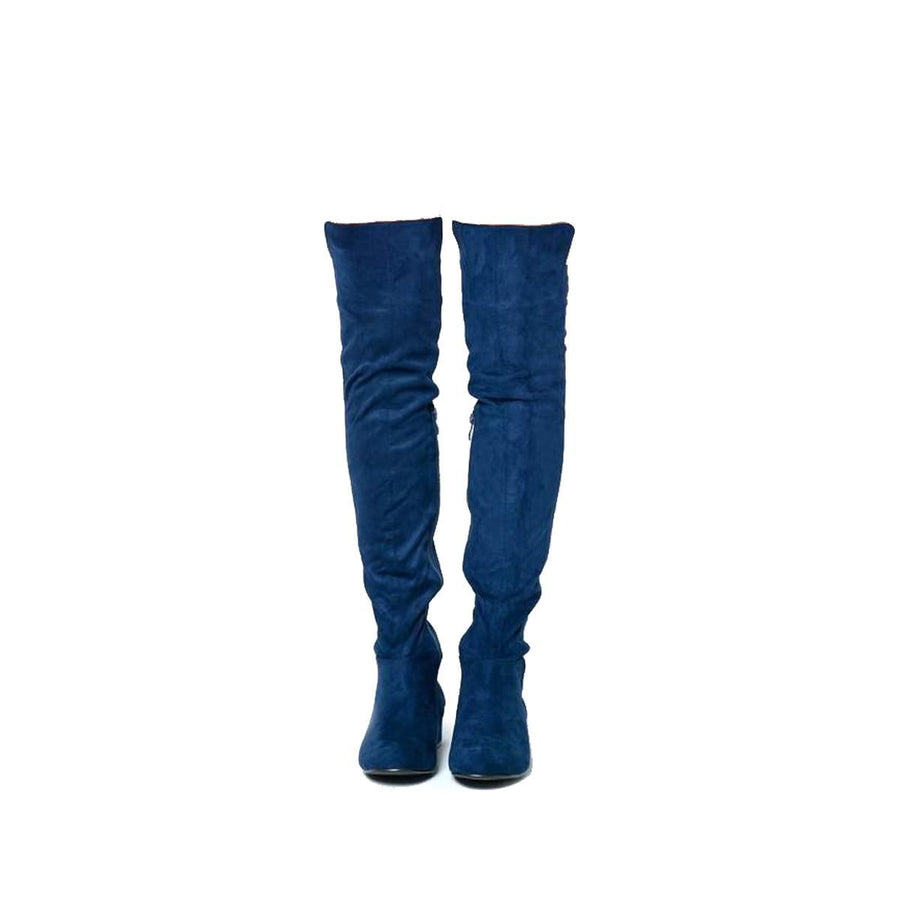 NAVY SUEDETTE